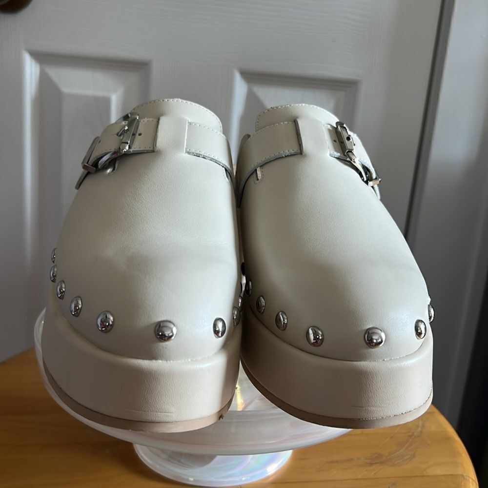 Dolce Vita Yevan Platform Mule in Ivory Size 8 - Picture 11 of 13